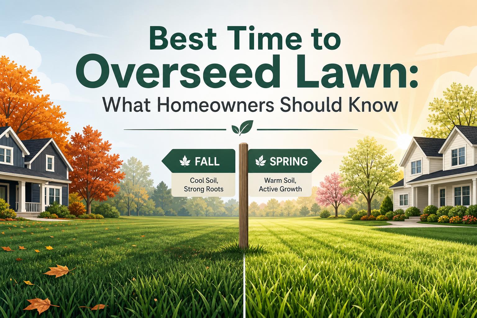 Best Time to Overseed Lawn: What Homeowners Should Know featured image
