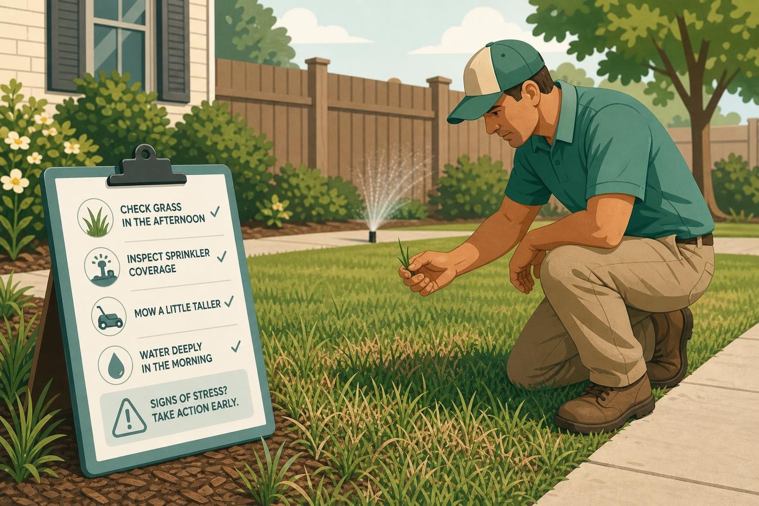 Summer Lawn Care Scheduling Test for Abilene Homeowners supporting image